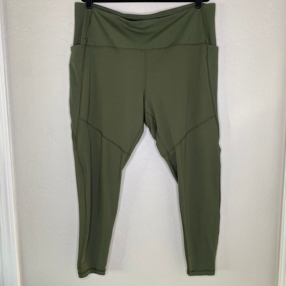 Thinx Kale Green Moderate Absorption Period Activewear Leggings 3X - Picture 11 of 11